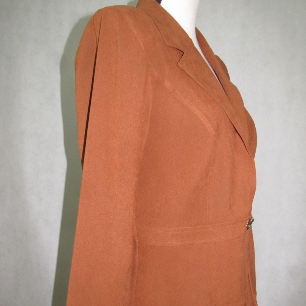 Prophecy Dress Petite Jacket Size 10P Brown Fancy - Picture 3 of 7